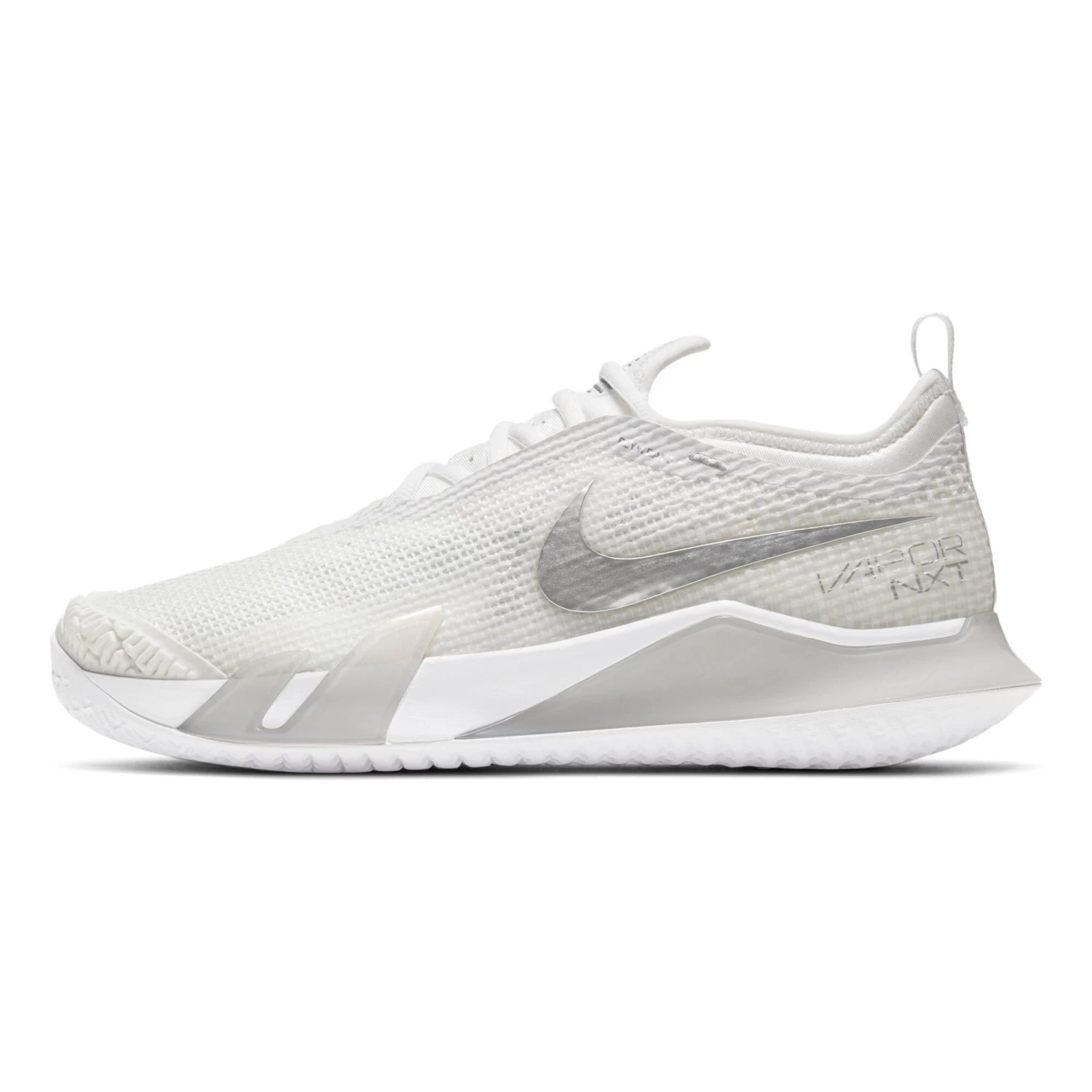 Nike React Vapor NXT All Court Shoe Women - White, Grey 4 Nike React Vapor NXT All Court Shoe Women - White, Grey - Image 2