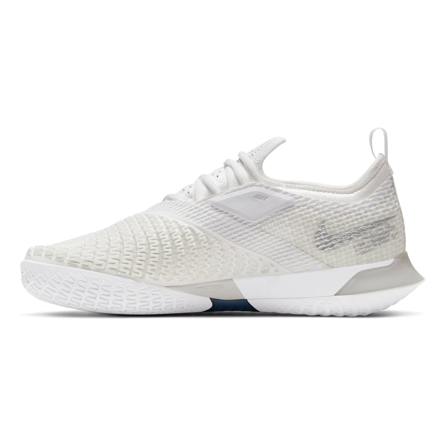 Nike React Vapor NXT All Court Shoe Women - White, Grey 10 Nike React Vapor NXT All Court Shoe Women - White, Grey - Image 8