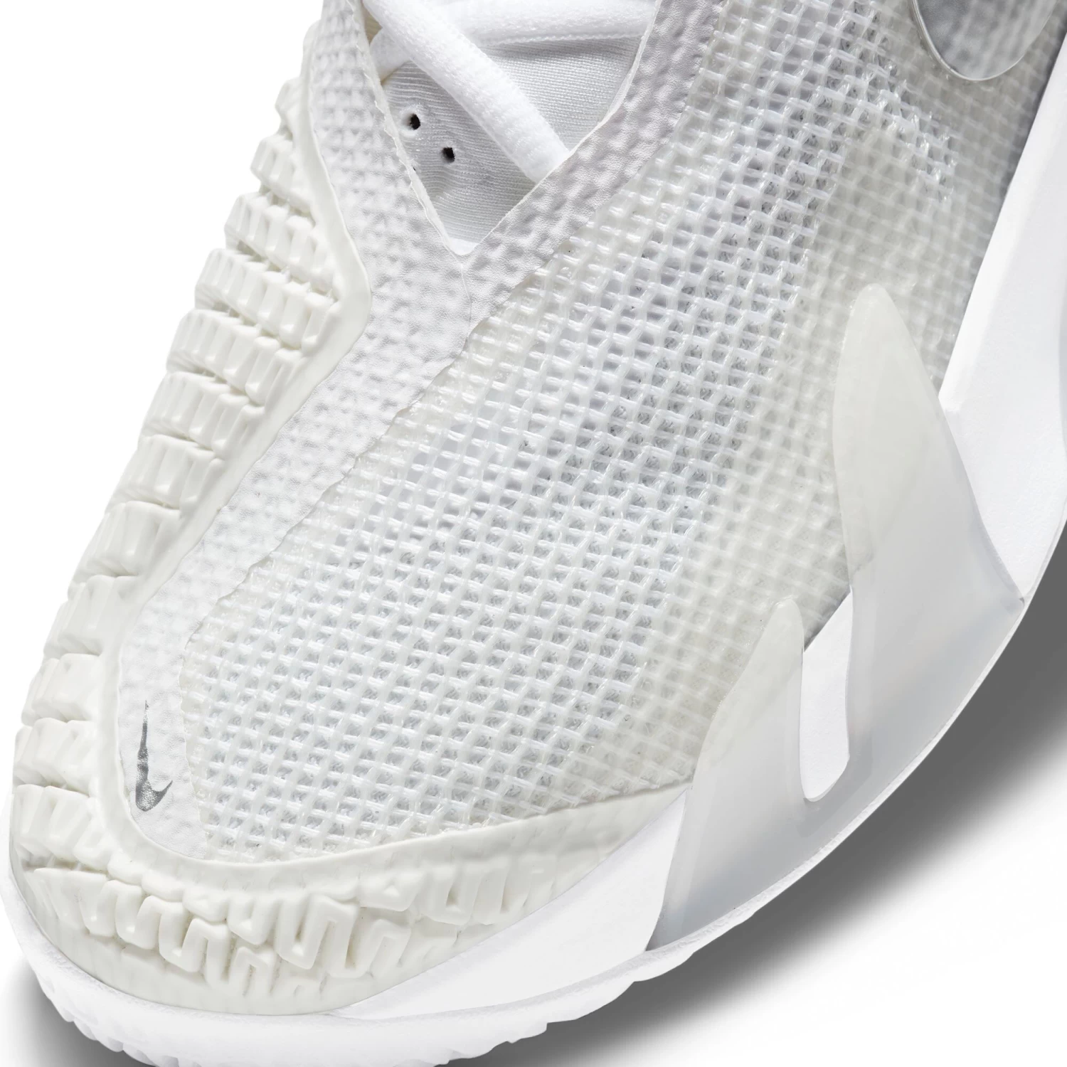 Nike React Vapor NXT All Court Shoe Women - White, Grey 11 Nike React Vapor NXT All Court Shoe Women - White, Grey - Image 9