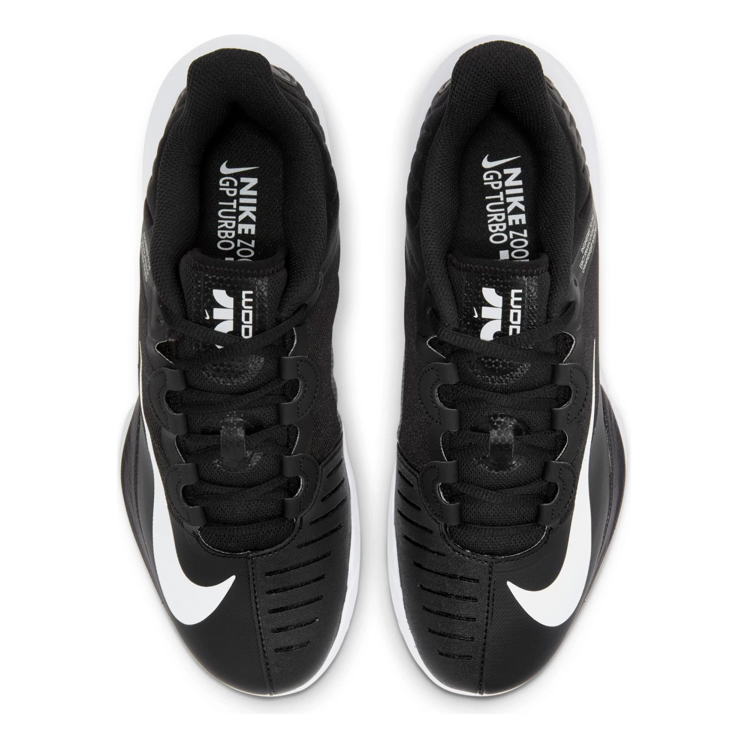 Nike Court Air Zoom GP Turbo All Court Shoe Men - Black, White 6 Nike Court Air Zoom GP Turbo All Court Shoe Men - Black, White - Image 4