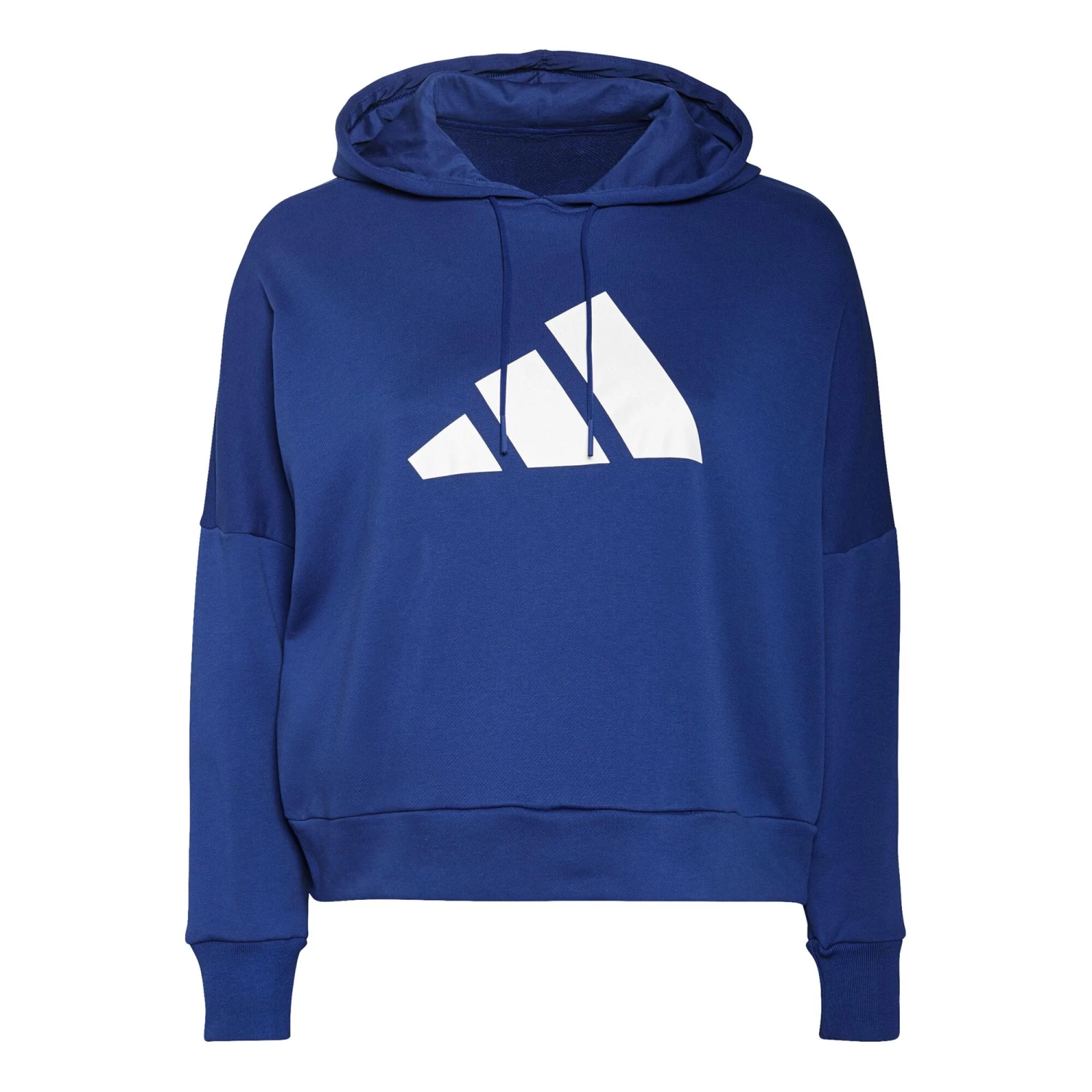 ADIDAS Future Icon 3 Bar Plus Hoody Women - Blue 4 ADIDAS Future Icon 3 Bar Plus Hoody Women - Blue - Image 2