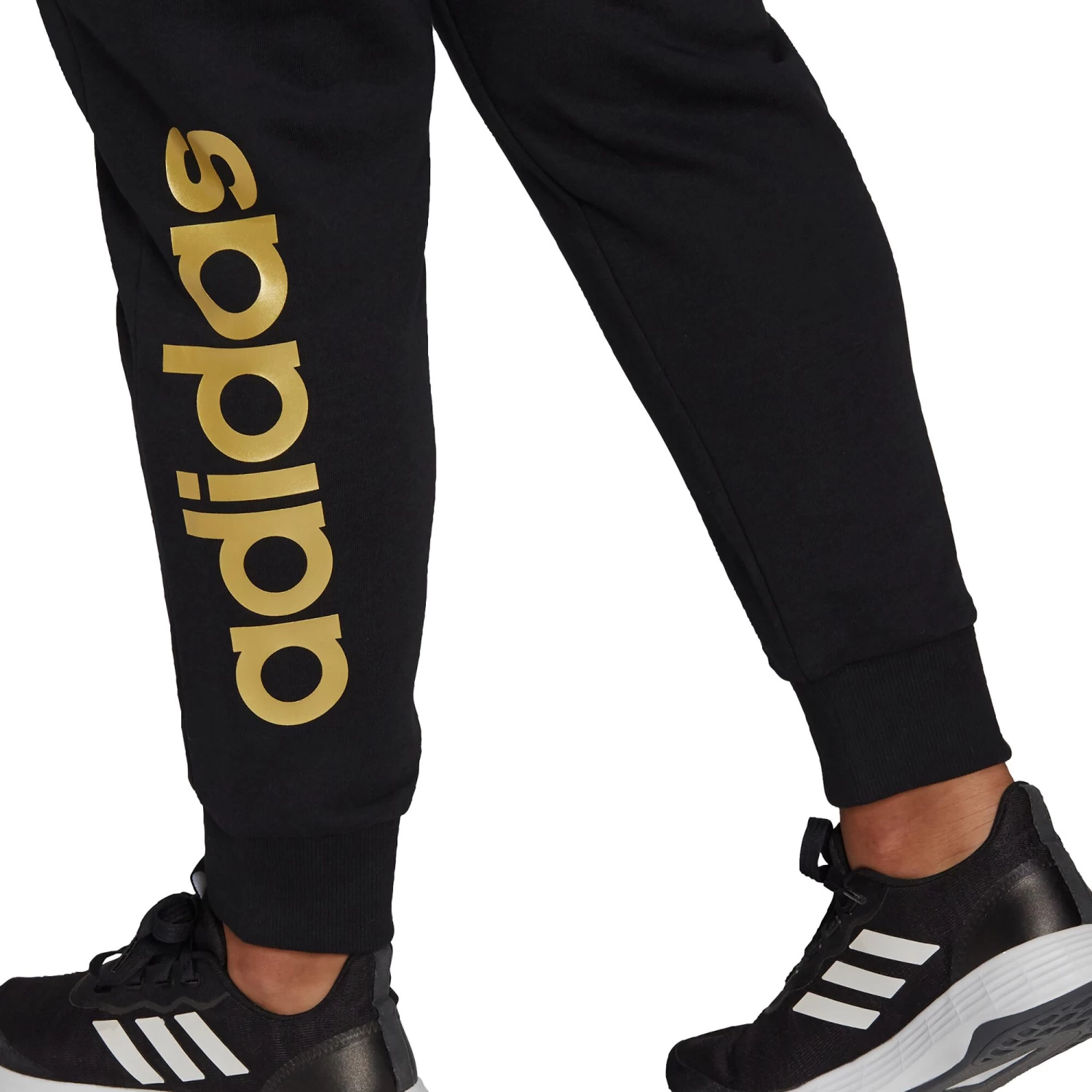 ADIDAS Inline French Terry Plus Training Pants Women - Black 8 ADIDAS Inline French Terry Plus Training Pants Women - Black - Image 6