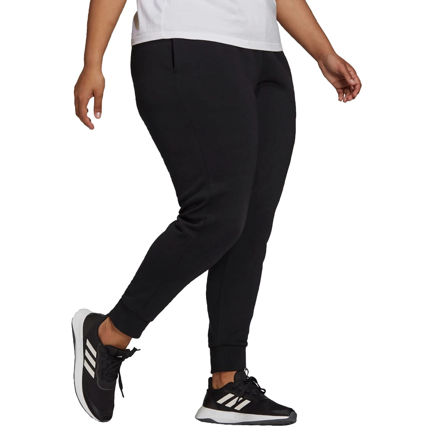 ADIDAS Inline French Terry Plus Training Pants Women - Black 9 ADIDAS Inline French Terry Plus Training Pants Women - Black - Image 7