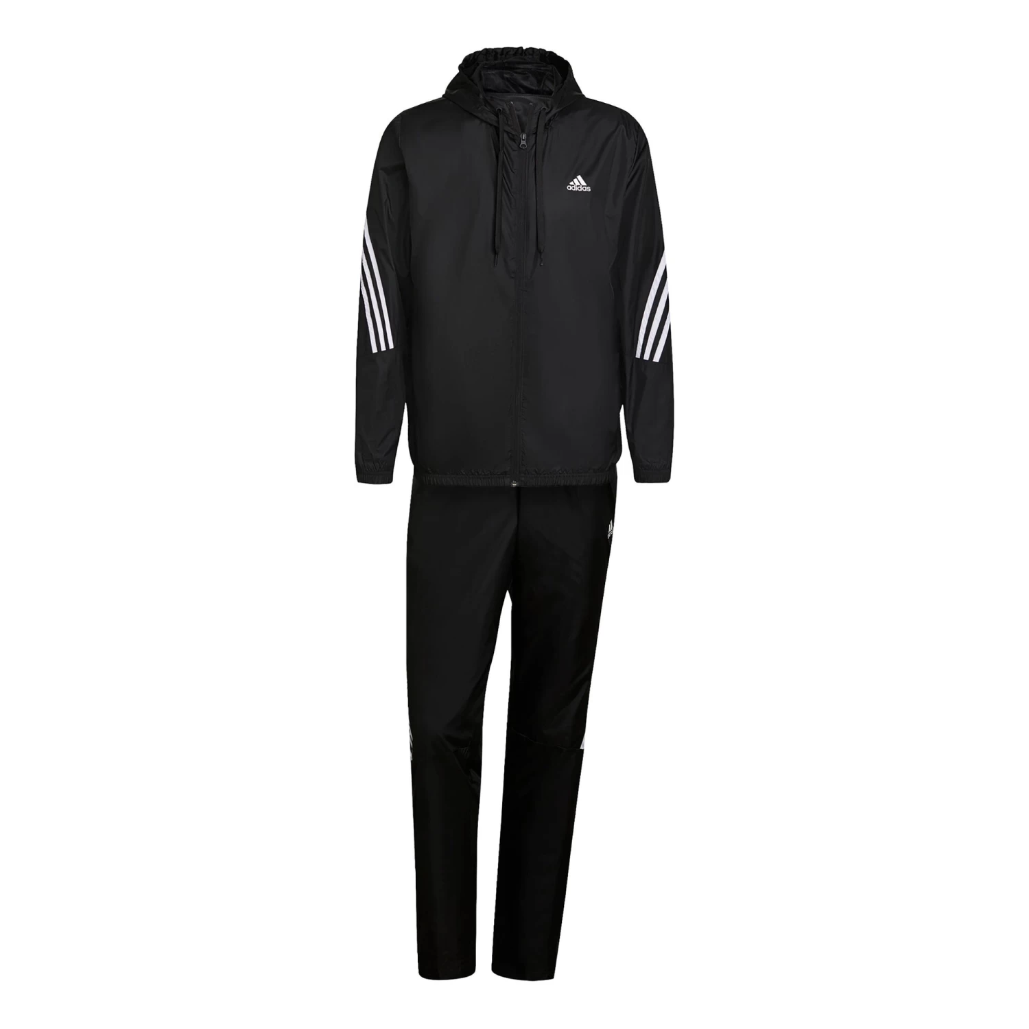 ADIDAS Woven Hooded Tracksuit Men - Black, White 3 ADIDAS Woven Hooded Tracksuit Men - Black, White
