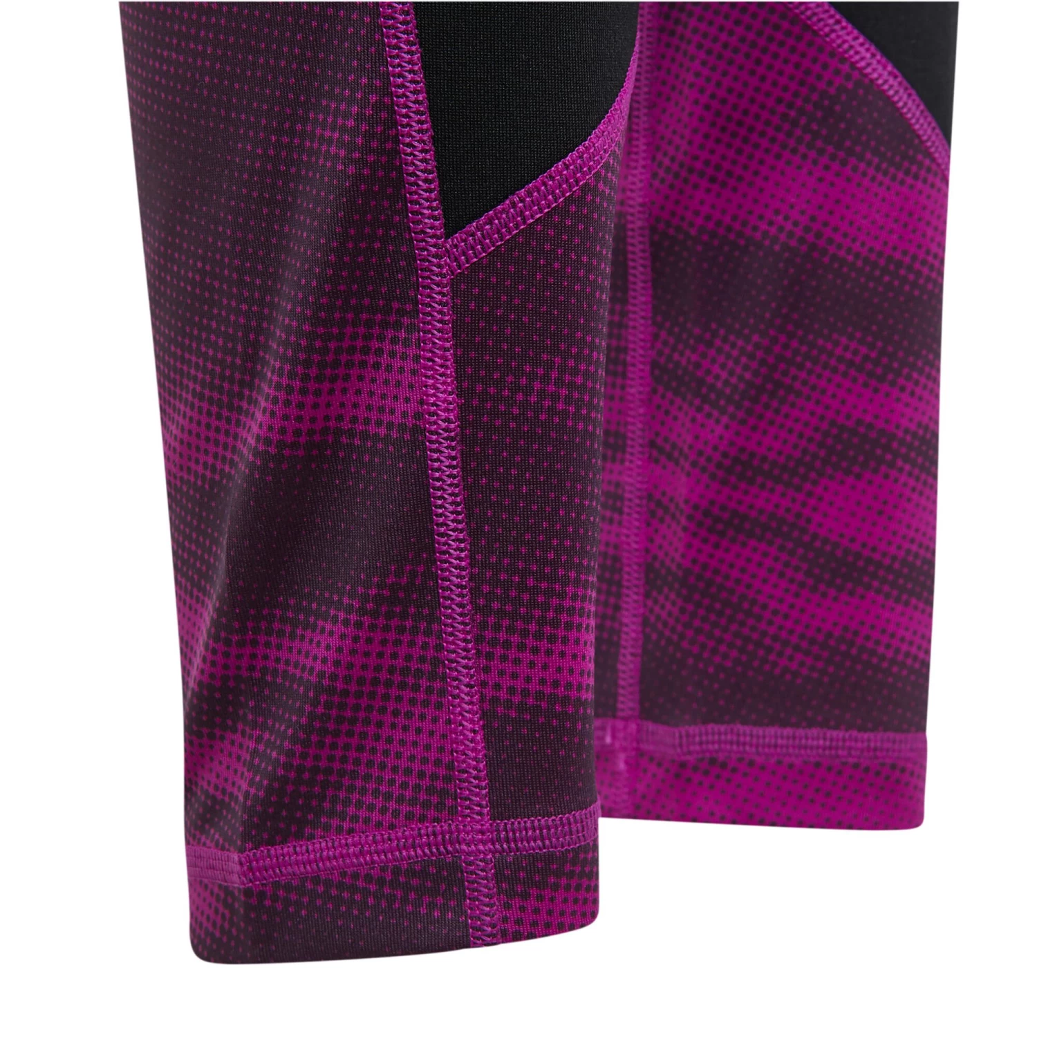 ADIDAS Half-Zip Tight Girls - Pink, Black 5 ADIDAS Half-Zip Tight Girls - Pink, Black - Image 3