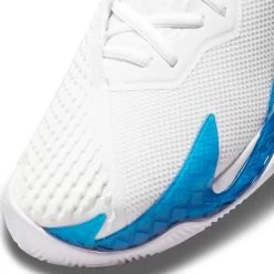 Nike Rafael Nadal Air Zoom Vapor Cage 4 Clay Court Shoe Men - White, Blue -Tennis Serie Store 16478000 10