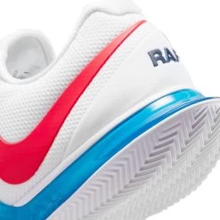 Nike Rafael Nadal Air Zoom Vapor Cage 4 Clay Court Shoe Men - White, Blue -Tennis Serie Store 16478000 11