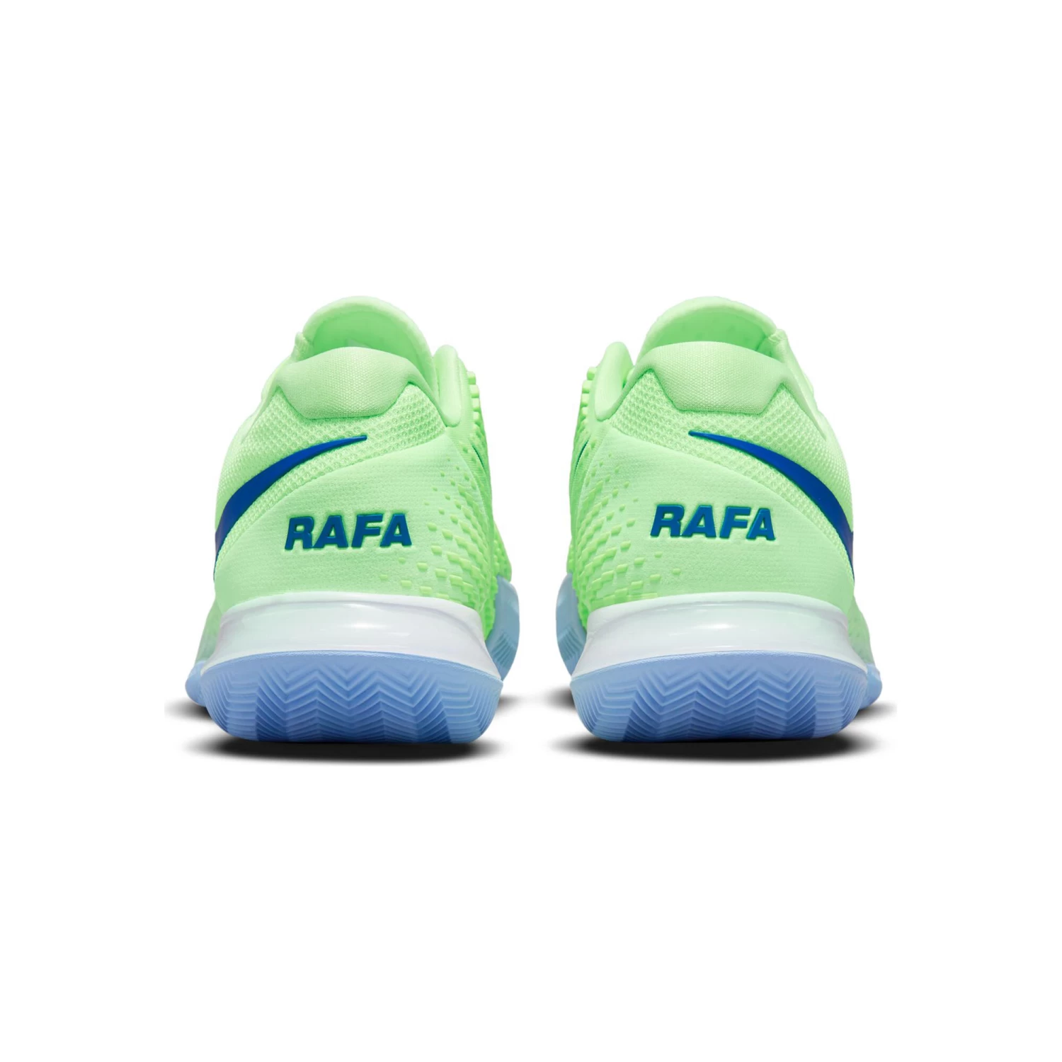 Nike Rafael Nadal Air Zoom Vapor Cage 4 Clay Court Shoe Men - Neon Green, Blue 8 Nike Rafael Nadal Air Zoom Vapor Cage 4 Clay Court Shoe Men - Neon Green, Blue - Image 6