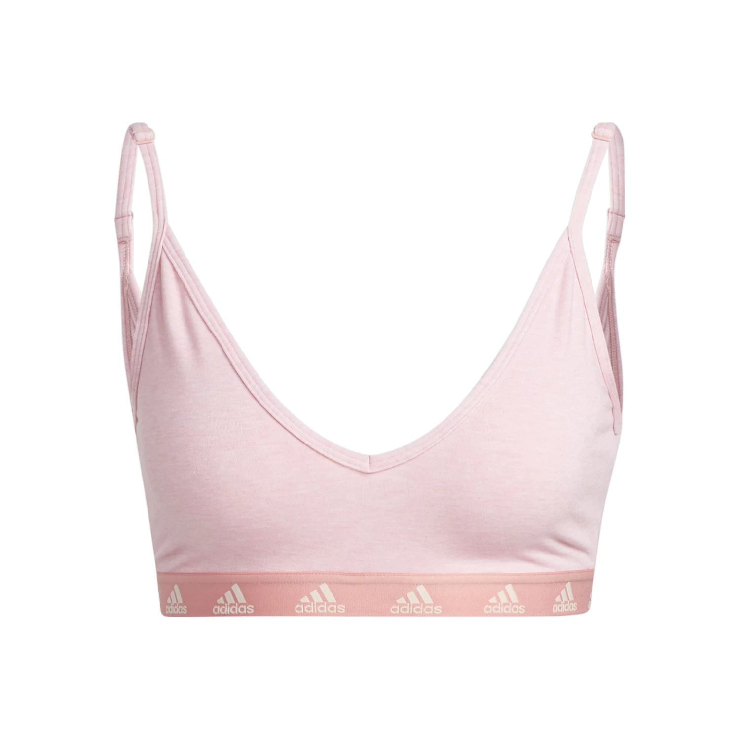 ADIDAS Pureb Bra Sports Bras Women - Pink 3 ADIDAS Pureb Bra Sports Bras Women - Pink