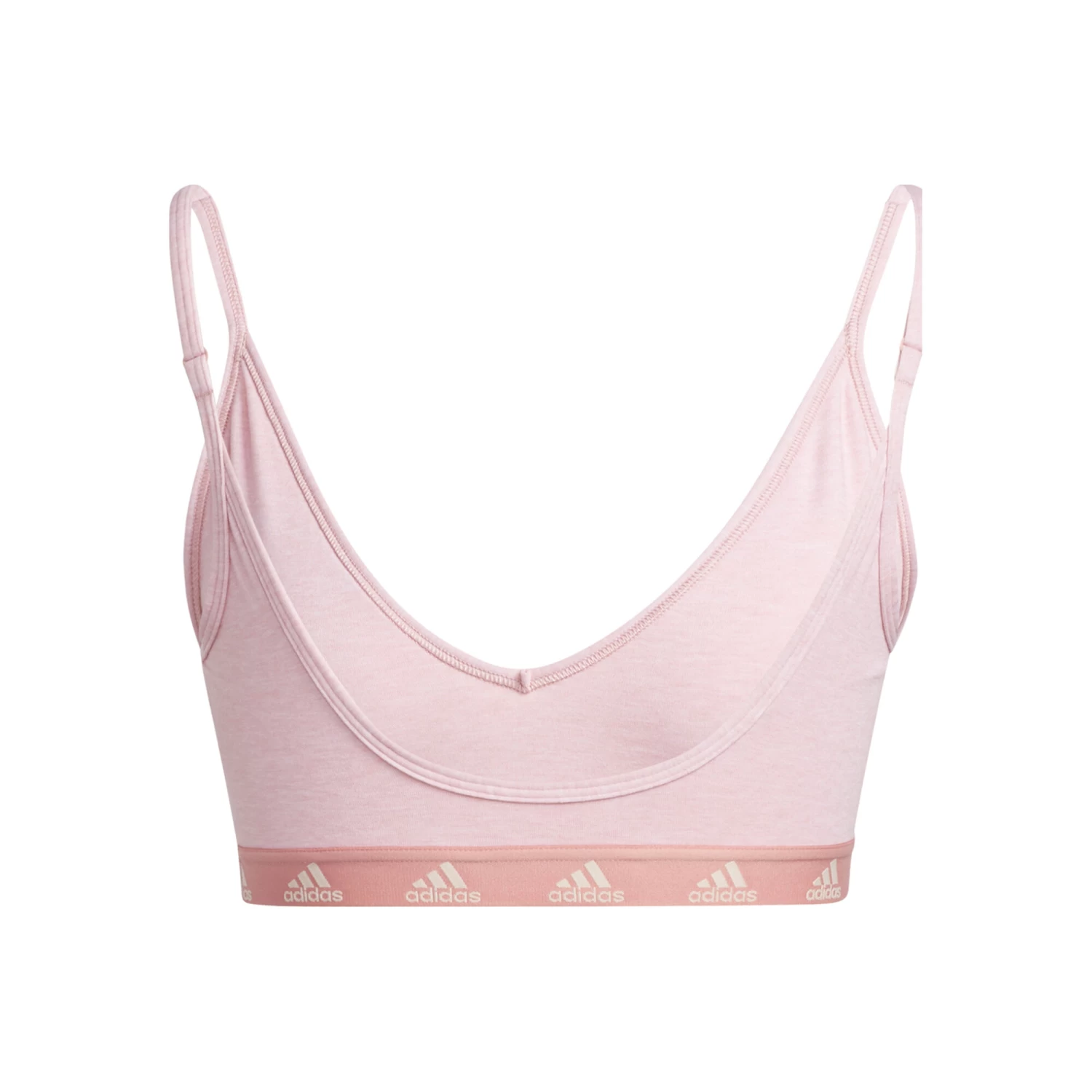 ADIDAS Pureb Bra Sports Bras Women - Pink 4 ADIDAS Pureb Bra Sports Bras Women - Pink - Image 2