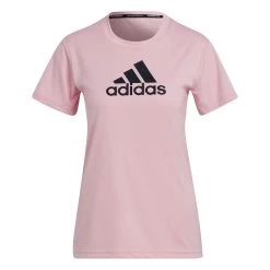 ADIDAS Big Logo T-Shirt Women - Pink, Black