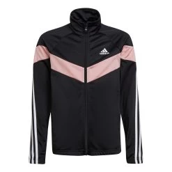 ADIDAS 3 Stripes Color Block Tracksuit Girls - Black, Pink -Tennis Serie Store 16940000 10