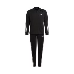 ADIDAS 3 Stripes Polyester Tracksuit Girls - Black, White