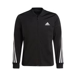 ADIDAS 3 Stripes Polyester Tracksuit Girls - Black, White 13 ADIDAS 3 Stripes Polyester Tracksuit Girls - Black, White -Tennis Serie Store 16941000 10