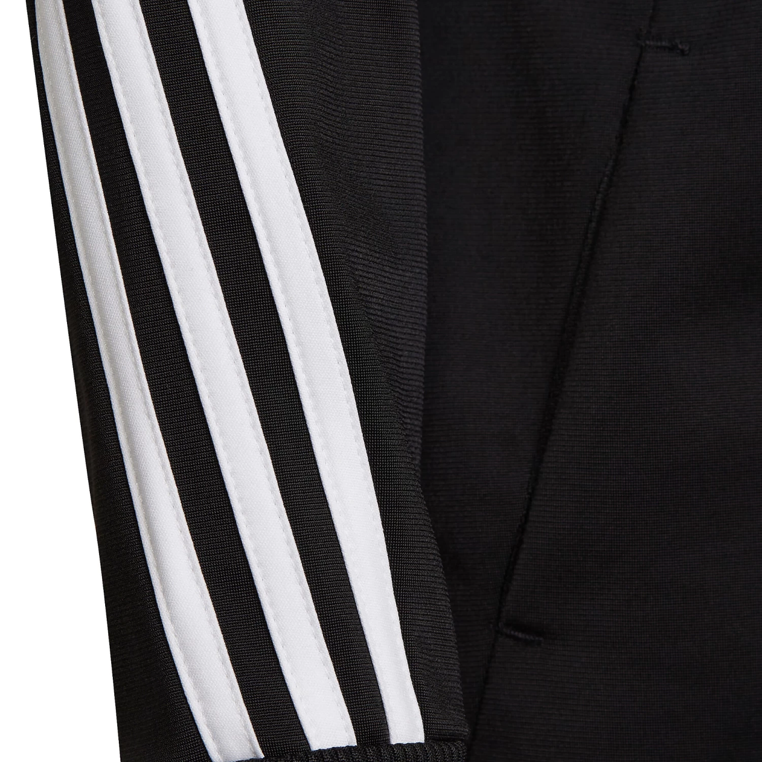 ADIDAS 3 Stripes Polyester Tracksuit Girls - Black, White 10 ADIDAS 3 Stripes Polyester Tracksuit Girls - Black, White - Image 8