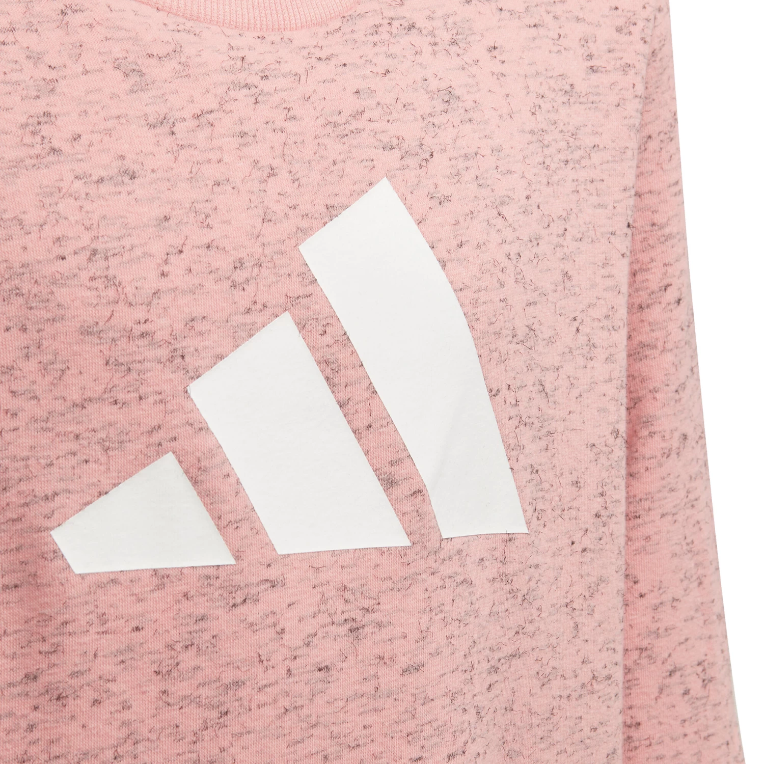 ADIDAS Future Icons 3Bar Crew Sweatshirt Girls - Pink, White 5 ADIDAS Future Icons 3Bar Crew Sweatshirt Girls - Pink, White - Image 3