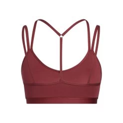 ADIDAS Essentials Yoga Light-Support Sports Bras Women - Red -Tennis Serie Store 17105000 0 2