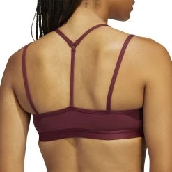 ADIDAS Essentials Yoga Light-Support Sports Bras Women - Red -Tennis Serie Store 17105000 14