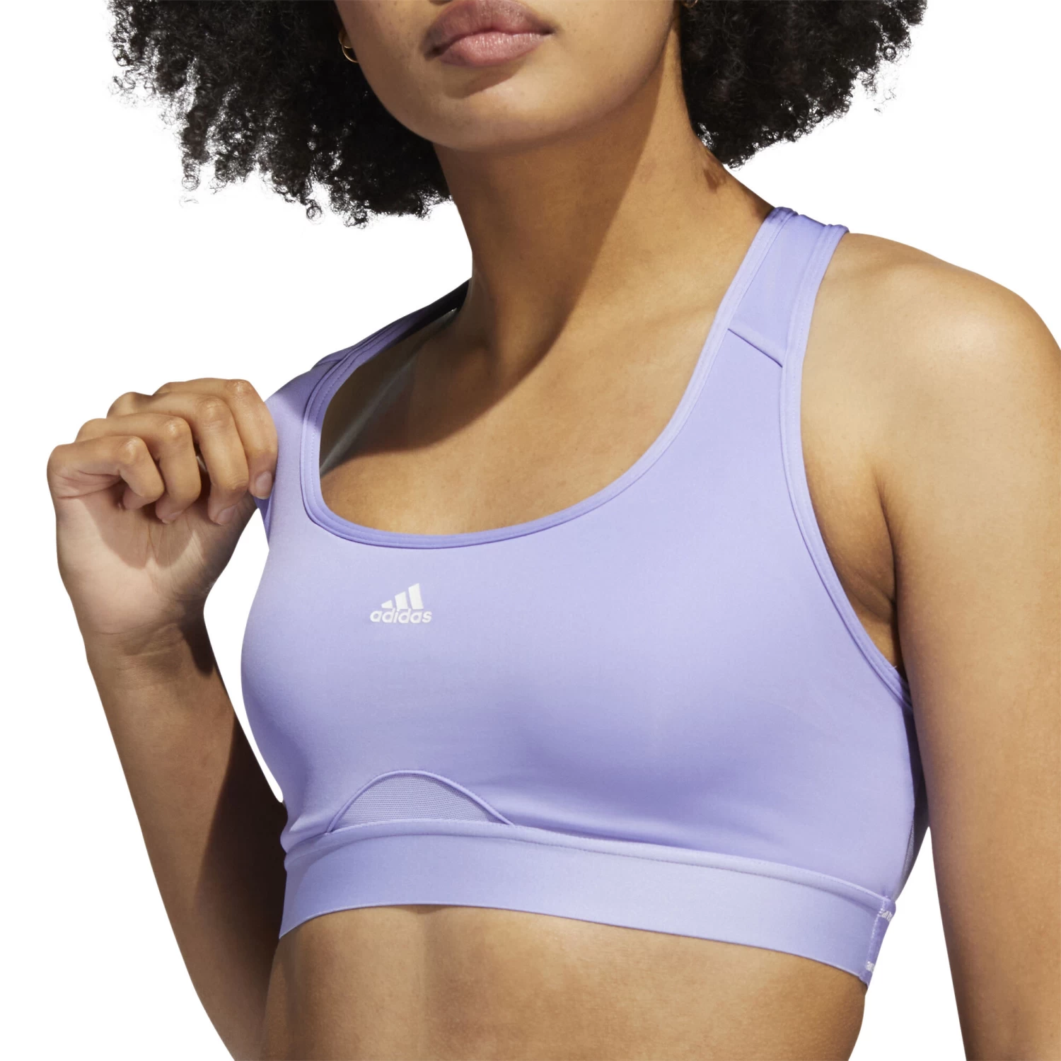 ADIDAS Power Medium-Support Padded Sports Bras Women - Lilac 9 ADIDAS Power Medium-Support Padded Sports Bras Women - Lilac - Image 7