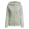 ADIDAS Linear French Terry Zip Hoodie Women - Light Green -Tennis Serie Store 17285000 000