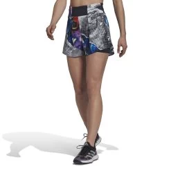 ADIDAS US Series Printed Shorts Women - Black -Tennis Serie Store 17302000 13