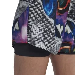 ADIDAS US Series Printed Shorts Women - Black -Tennis Serie Store 17302000 17