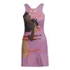ADIDAS New York Y Dress Women - Lilac, Multicoloured
