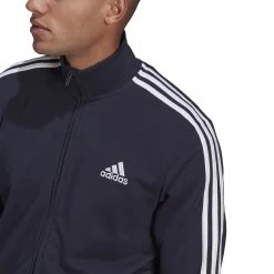 ADIDAS 3 Stripes French Terry Tracksuit Men - Blue -Tennis Serie Store 17611000 17
