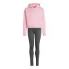 ADIDAS Hooded Fleece Tracksuit Girls - Pink, Dark Grey -Tennis Serie Store 17751000 000