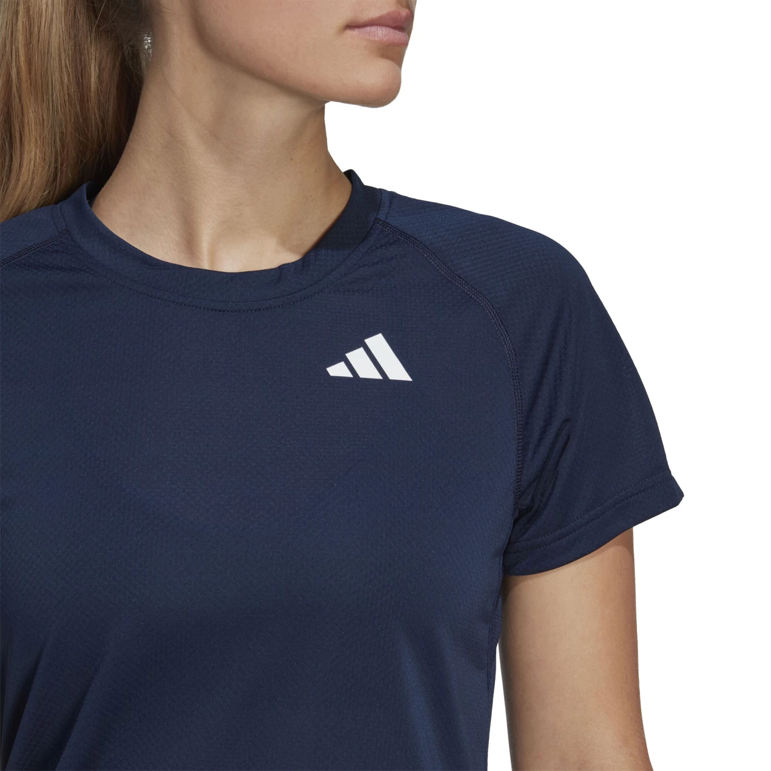 ADIDAS Club T-Shirt Women - Dark Blue 7 ADIDAS Club T-Shirt Women - Dark Blue - Image 5