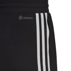 ADIDAS AEROREADY Made4Training Knit 3-Stripes Tapered Training Pants Women - Black, White -Tennis Serie Store 17832000 17