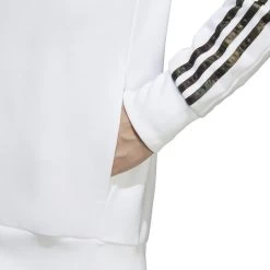 ADIDAS Essentials French Terry 3-Stripes Full-Zip Hoodie Men - White, Black 13 ADIDAS Essentials French Terry 3-Stripes Full-Zip Hoodie Men - White, Black -Tennis Serie Store 17908000 17