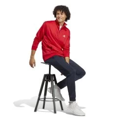 ADIDAS Small Logo Tricot Tracksuit Men - Red, Dark Blue -Tennis Serie Store 18017000 13