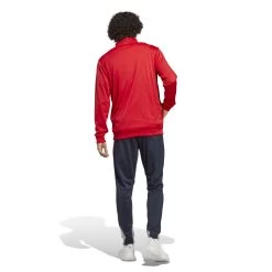 ADIDAS Small Logo Tricot Tracksuit Men - Red, Dark Blue -Tennis Serie Store 18017000 14