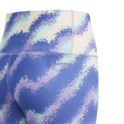 ADIDAS Dance AEROREADY High-Waisted Printed Training Tight Girls - Violet, Multicoloured -Tennis Serie Store 18100000 11