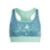 ADIDAS Training AEROREADY PowerReact Animal Print Padded Sports Bras Girls - Mint, Turquoise -Tennis Serie Store 18111000 000