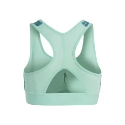 ADIDAS Training AEROREADY PowerReact Animal Print Padded Sports Bras Girls - Mint, Turquoise -Tennis Serie Store 18111000 0 2