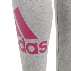ADIDAS Big Logo Cotton Tight Girls - Lightgrey, Pink -Tennis Serie Store 18117000 10