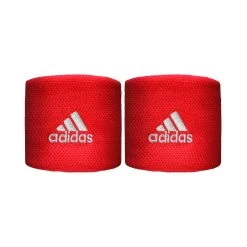 ADIDAS Short Wristband 2 Pack - Red