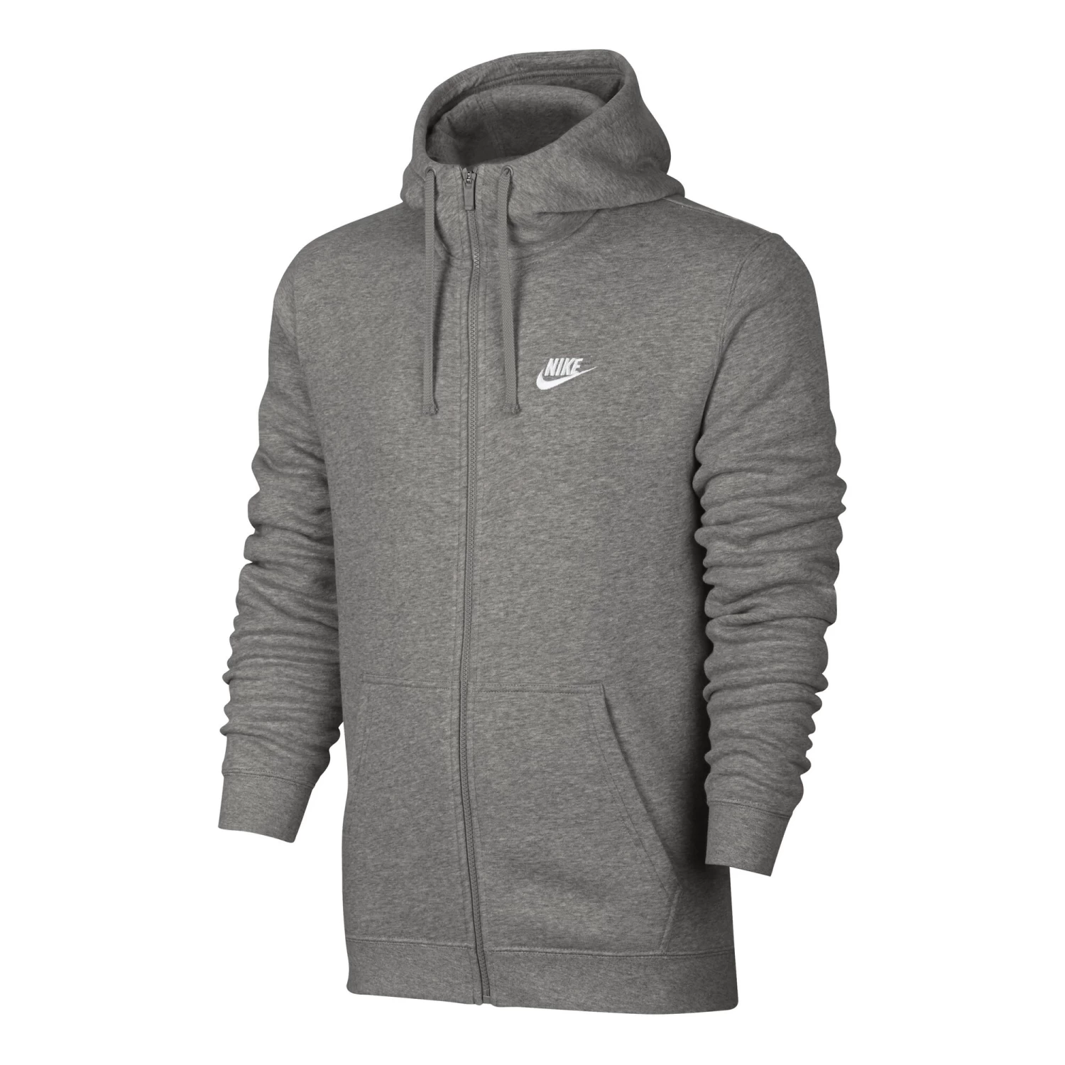 Nike Sportswear Zip Hoodie Men - Lightgrey, White 8 Nike Sportswear Zip Hoodie Men - Lightgrey, White - Image 6