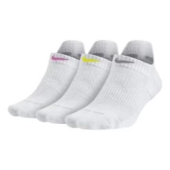 Nike Dri-Fit Cushion Tennis Socks 3 Pack Women - White