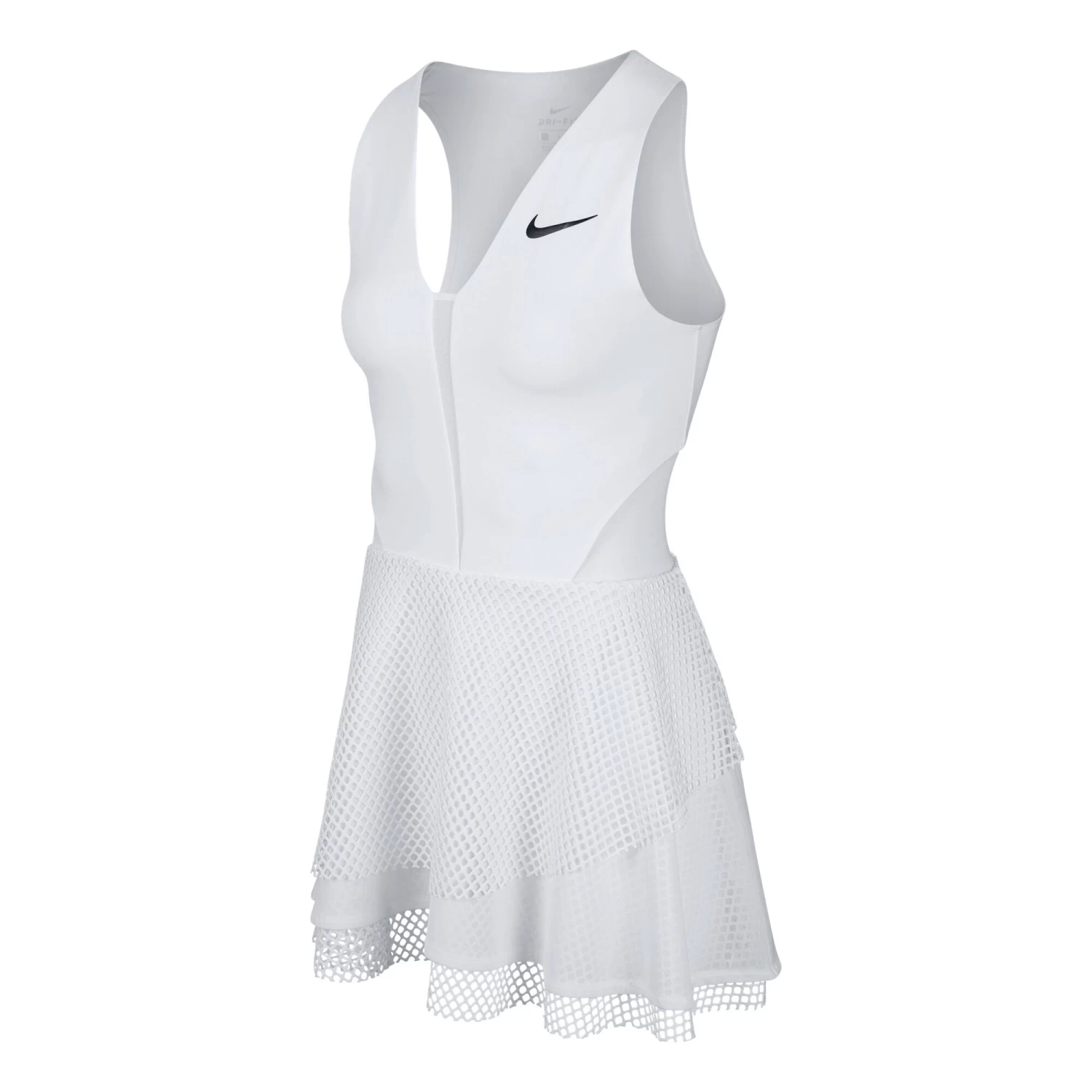 Nike Court Power Dress Women - White, Black 11 Nike Court Power Dress Women - White, Black - Image 9