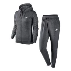 Nike Sportswear Tracksuit Women - Dark Grey, White -Tennis Serie Store 47715000 000