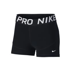Nike Pro Ball Shorts Women - Black, White -Tennis Serie Store 48603000 000