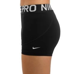 Nike Pro Ball Shorts Women - Black, White -Tennis Serie Store 48603000 21