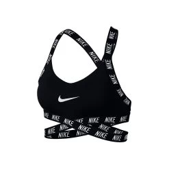 Nike Indy Logo Sports Bras Women - Black, White -Tennis Serie Store 48610000 000