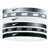Nike Assorted Hair Band 6 Pack - Black, Dark Grey 1 Nike Assorted Hair Band 6 Pack - Black, Dark Grey -Tennis Serie Store 4882800000 000