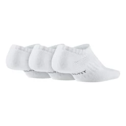 Nike Performance Cushioned No-Show Sports Socks 3 Pack Kids - White, Black -Tennis Serie Store 48853000 0 2
