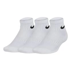 Nike Everyday Cush Ankle Sports Socks 3 Pack Kids - White, Black