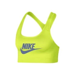 Nike Swoosh Futura Sports Bras Women - Lemon, Blue -Tennis Serie Store 49165000 000